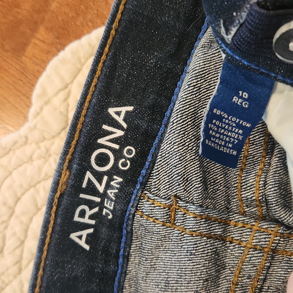 6 pairs of size ten girls jeans EUC - Picture 3 of 7